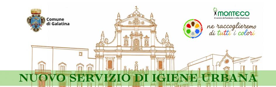 Galatina, dal 16 novembre al via il nuovo servizio di igiene urbana