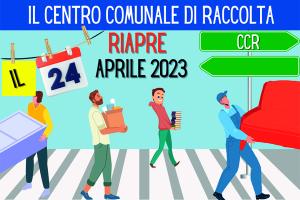 Dal 24 aprile riapre il Centro Comunale di raccolta di via Taranto 3 a Crispiano