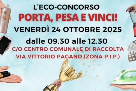 TORNA IL "PORTA,PESA E VINCI..A SURBO!"